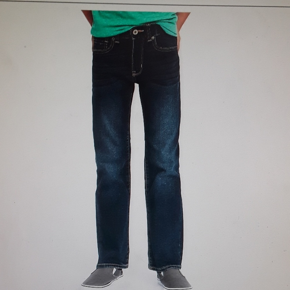 Boys Old Navy Built In Flex Jeans NWOT Sz 12 Husky
